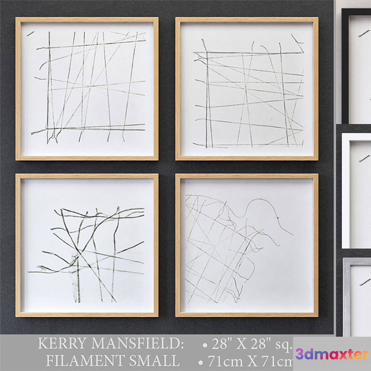 RH KERRY MANSFIELD FILAMENT SMALL 3D Max