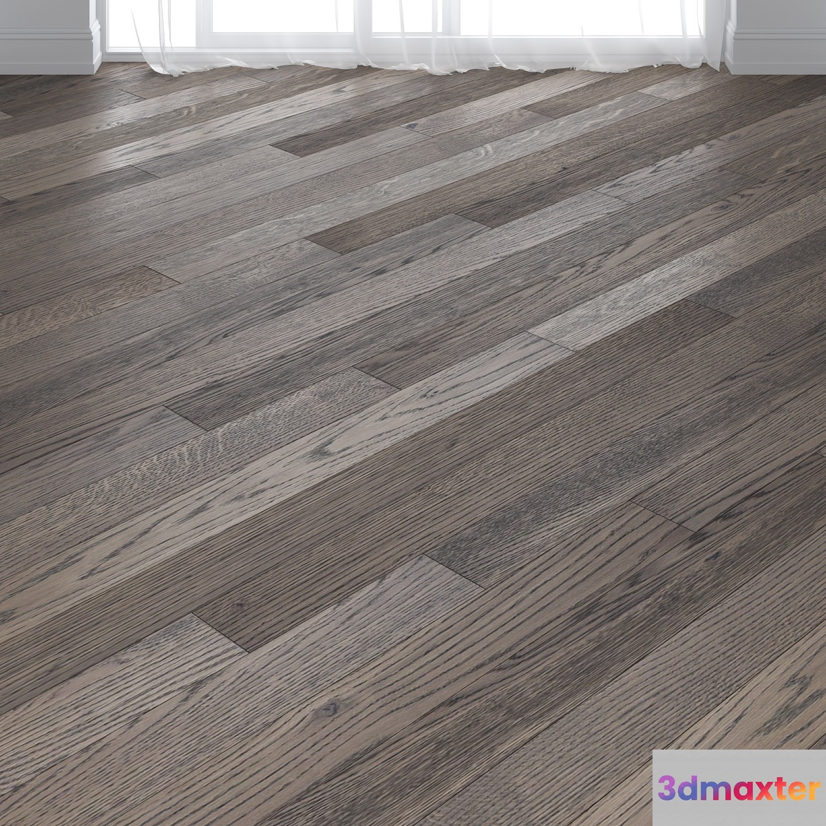 Parquet board Focus Floor Oak borax oil 3D Max