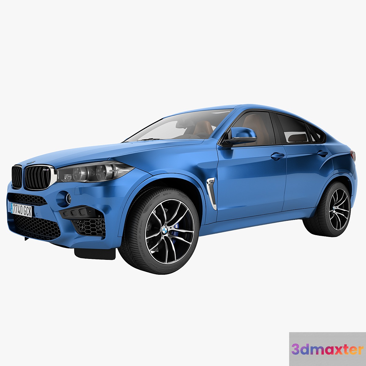BMW X6M 2015 3D Max