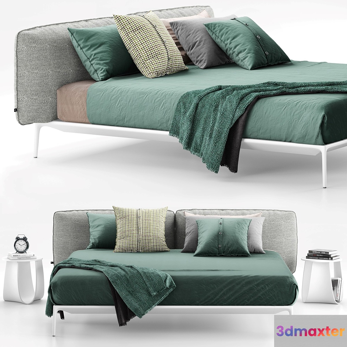 MDF Italia Yale Bed 2