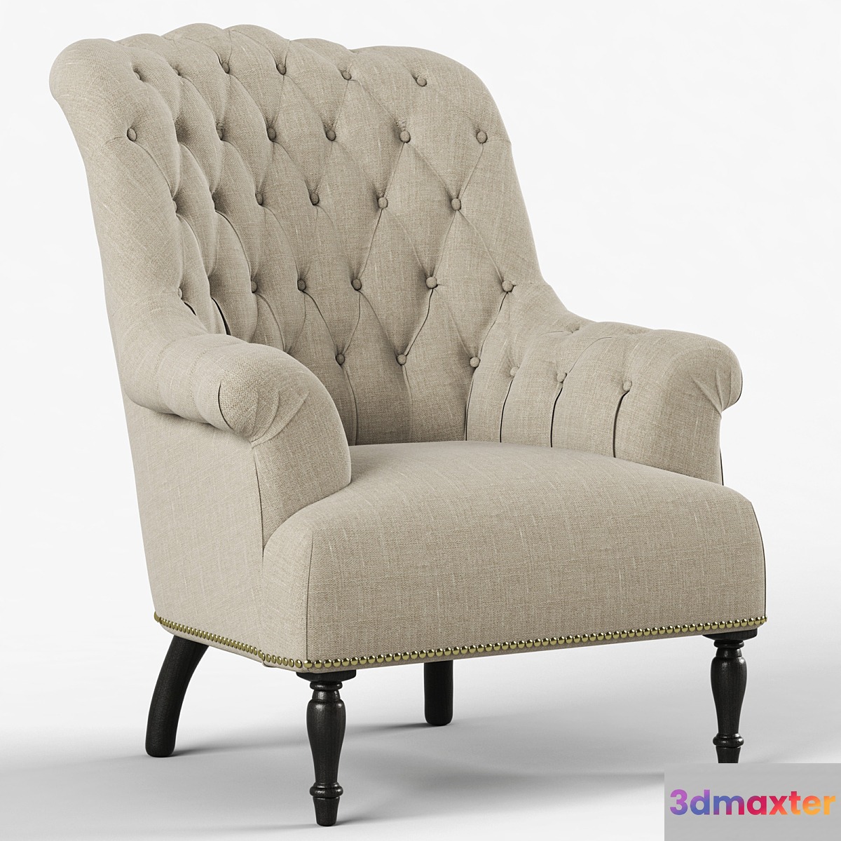 Restoration Hardware Clementine Tufted Chair