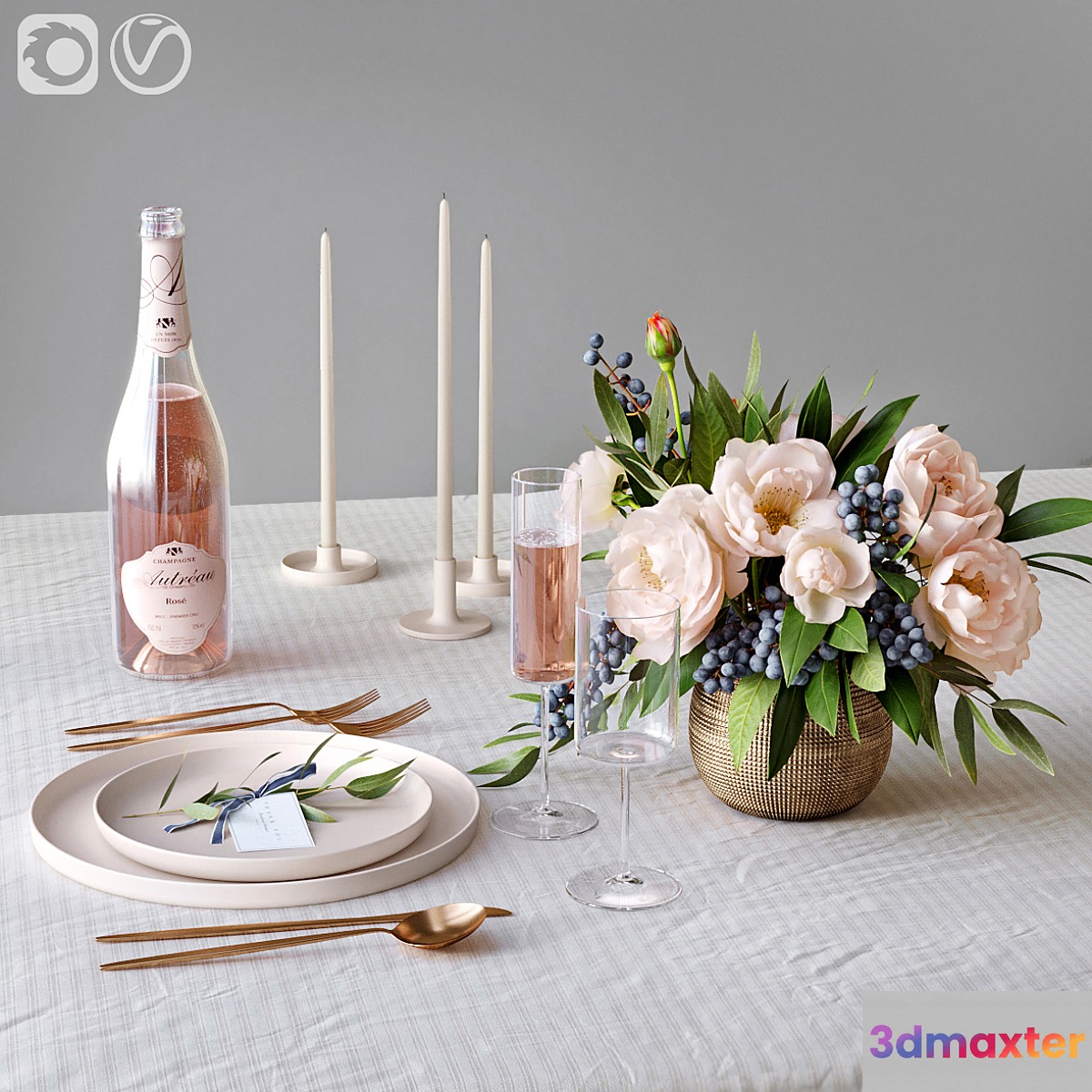 Table setting 2 - No.3