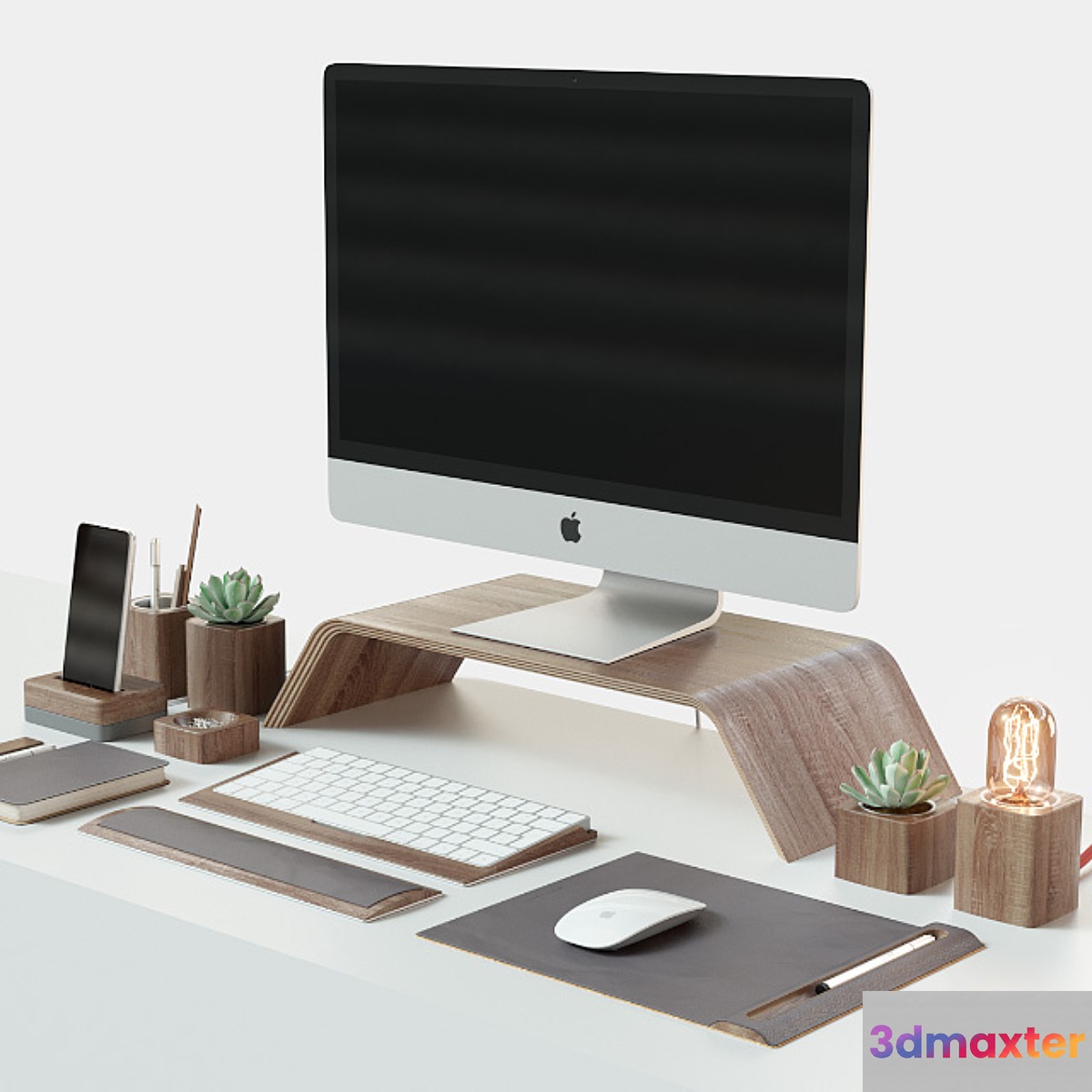Set for desktop iMac & Grovemade