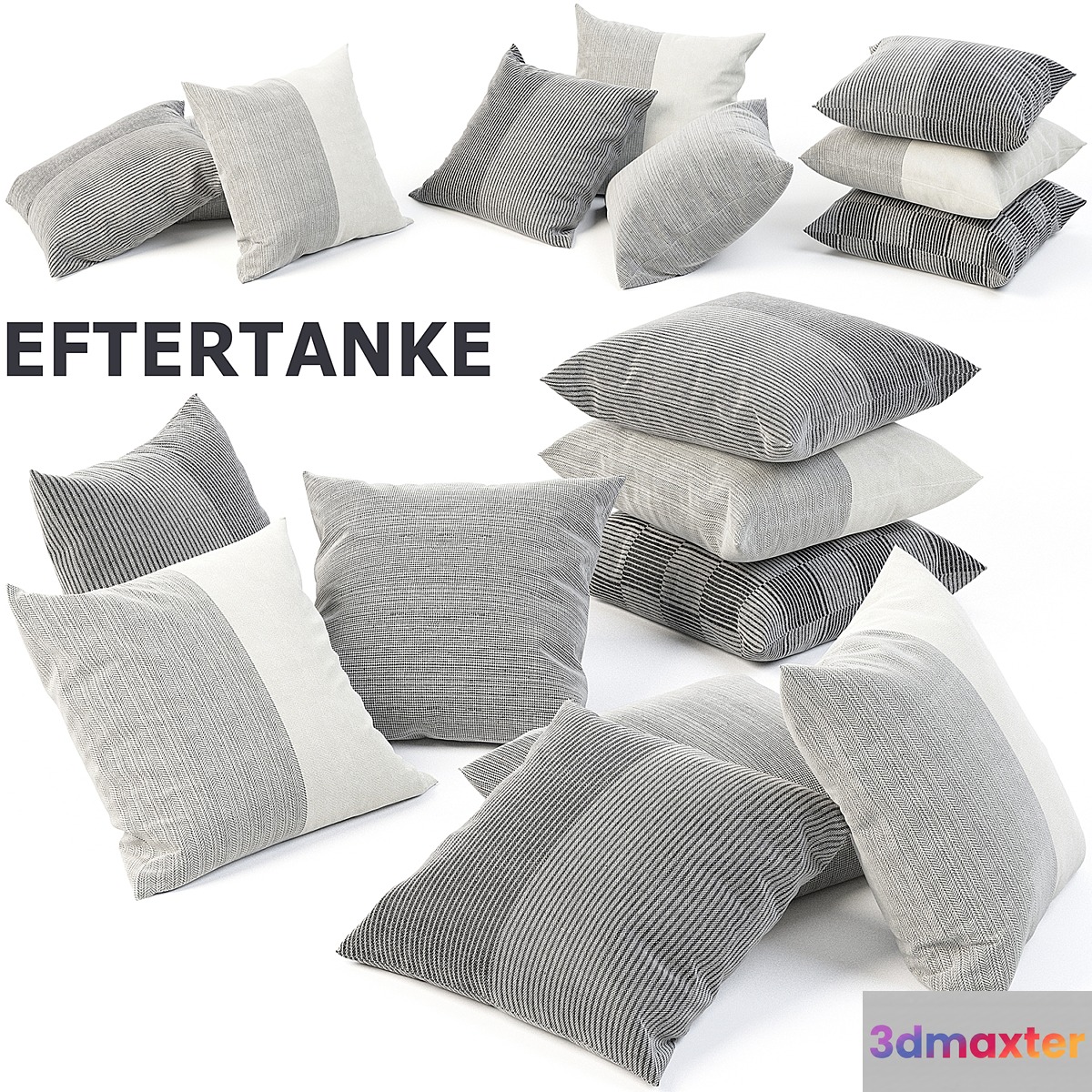 IKEA EFTERTANKE SET 3D Max