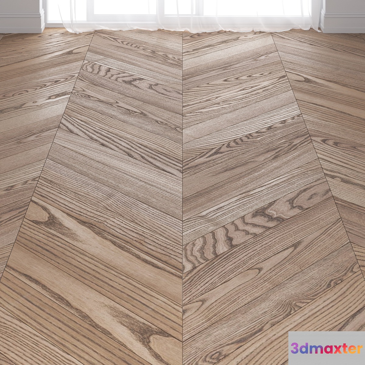 Parquet board Focus Floor Ash Cloudy