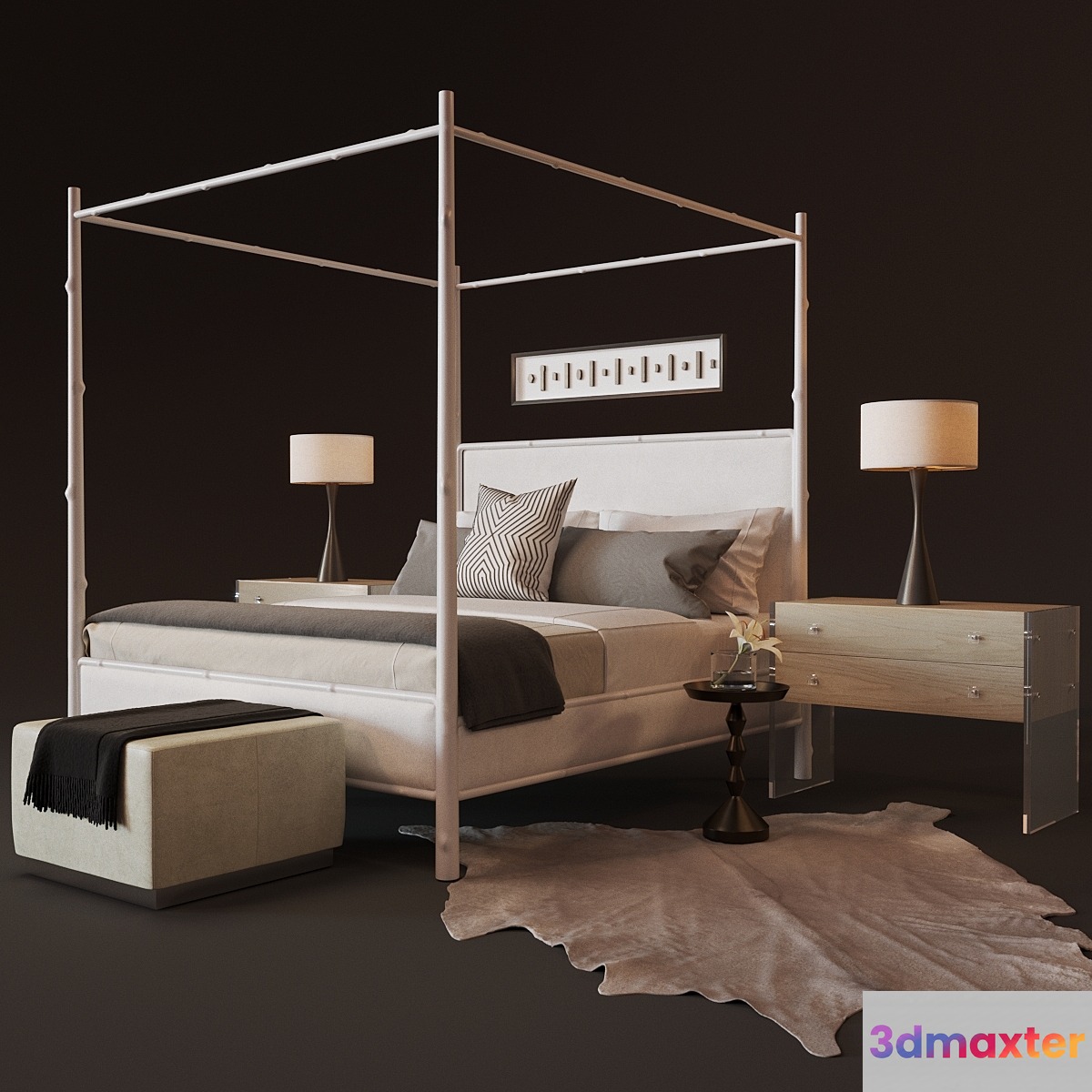 Bernhardt Bedroom ARBOR 3D Max