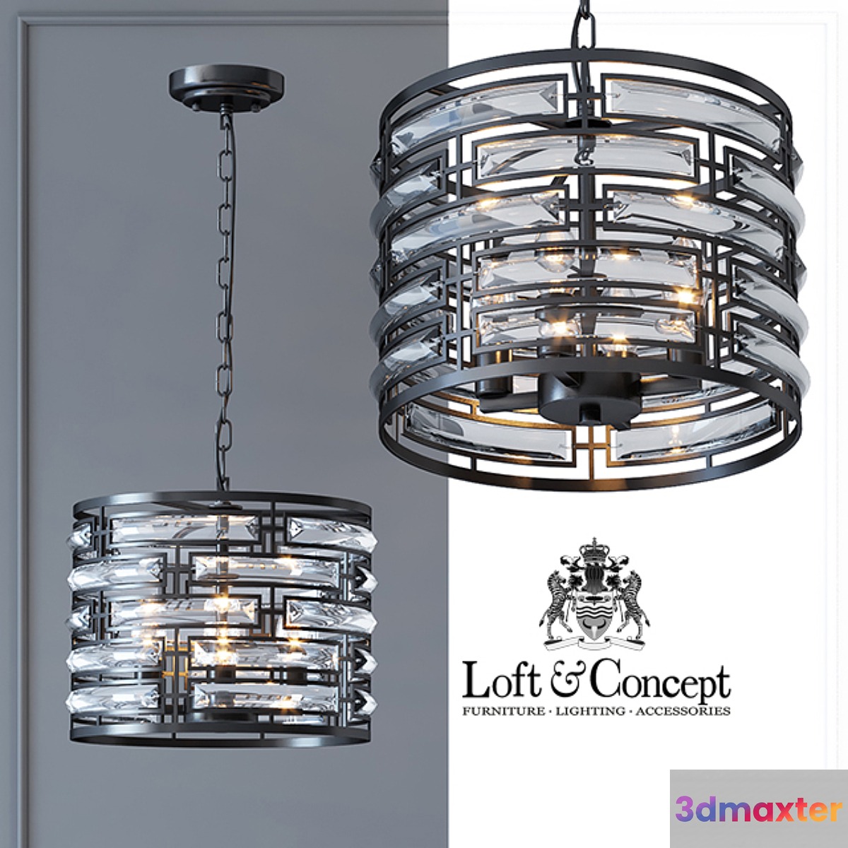 Chandelier Darkness Chandelier 30 3D Max
