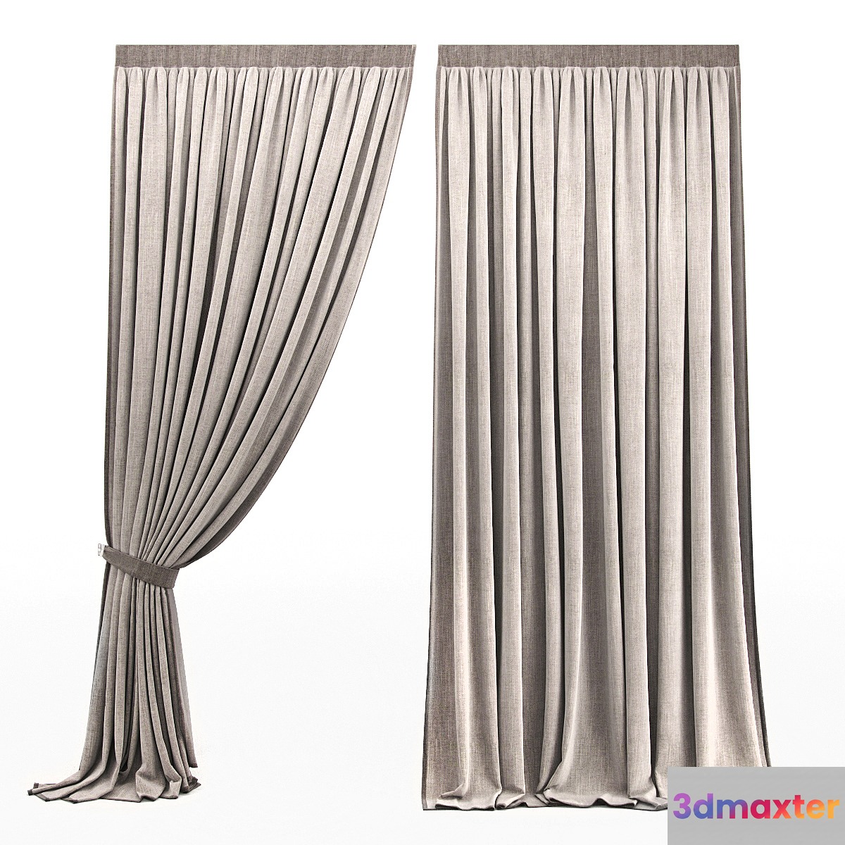 Curtain 37 3D Max