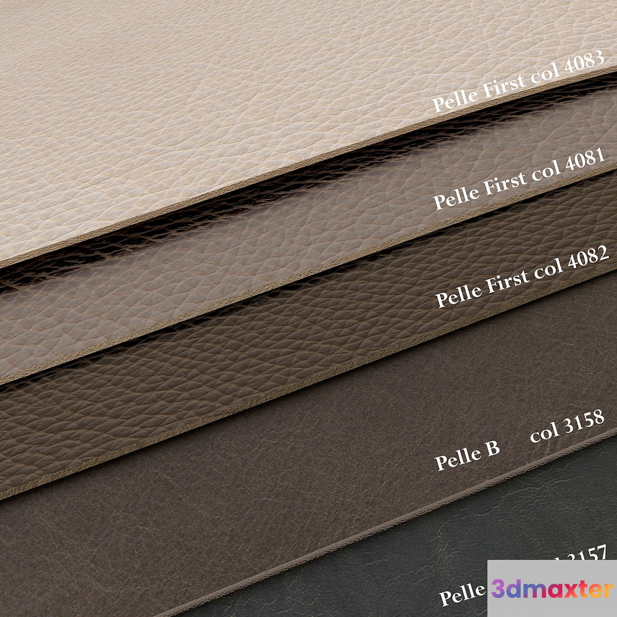 Leather pack 1 3D Max