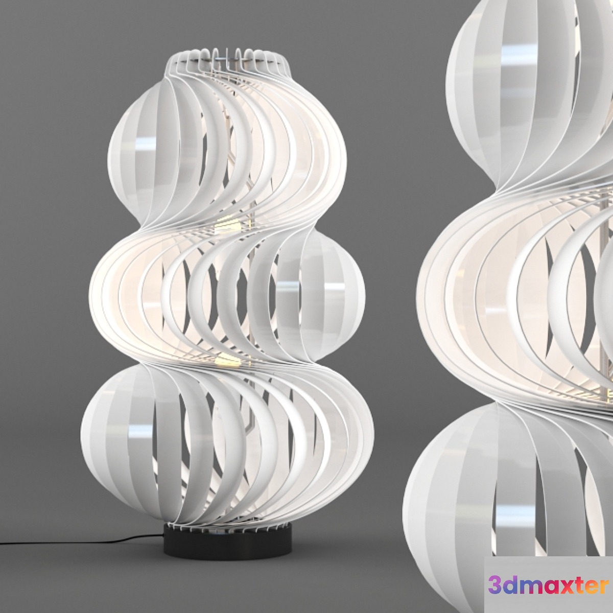 Olaf Von Bohr Medusa lamp 3D Max