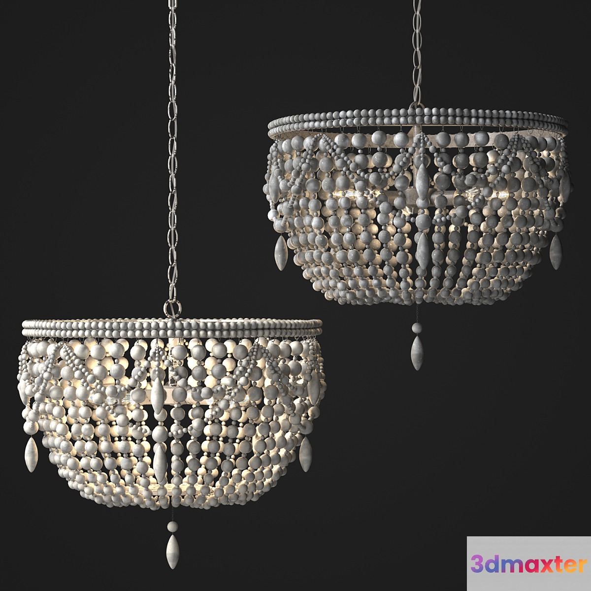 RH_ANSELME_chandelier 3D Max