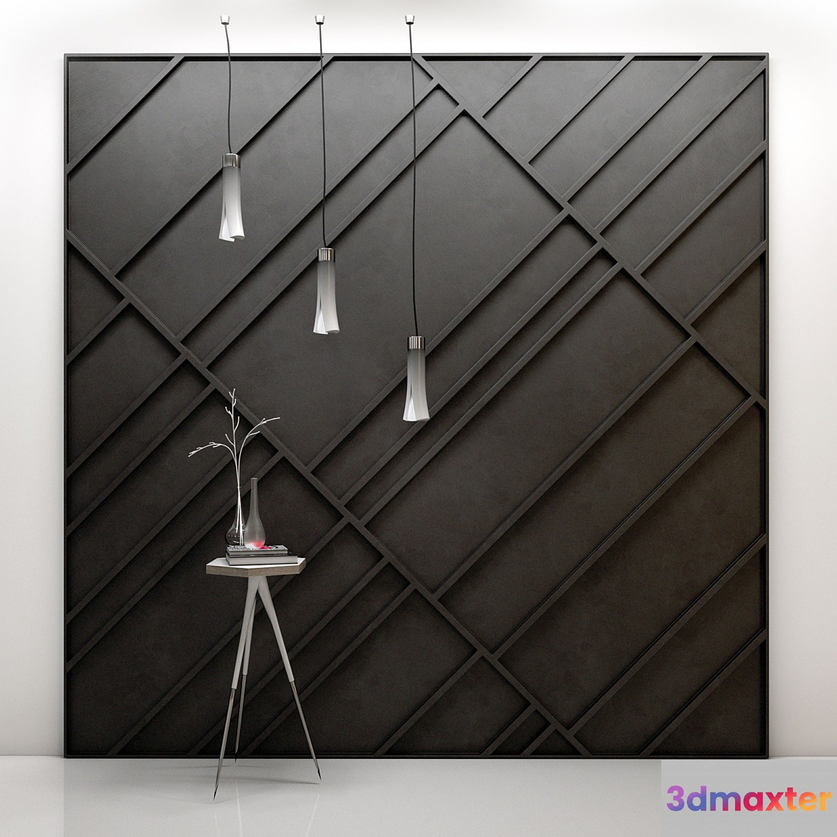 Rectangle Bar 3D Max