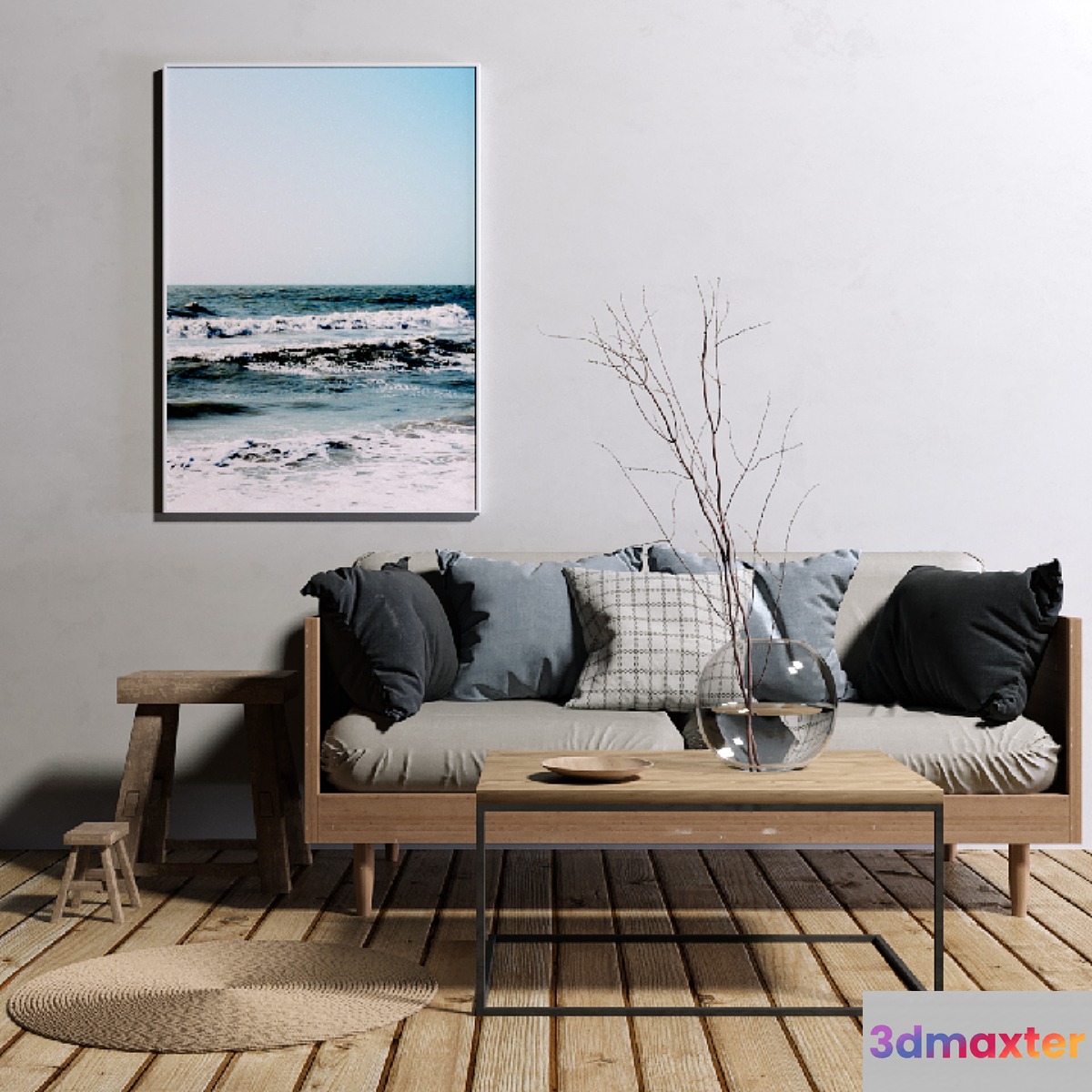 Decorative set 3D Max