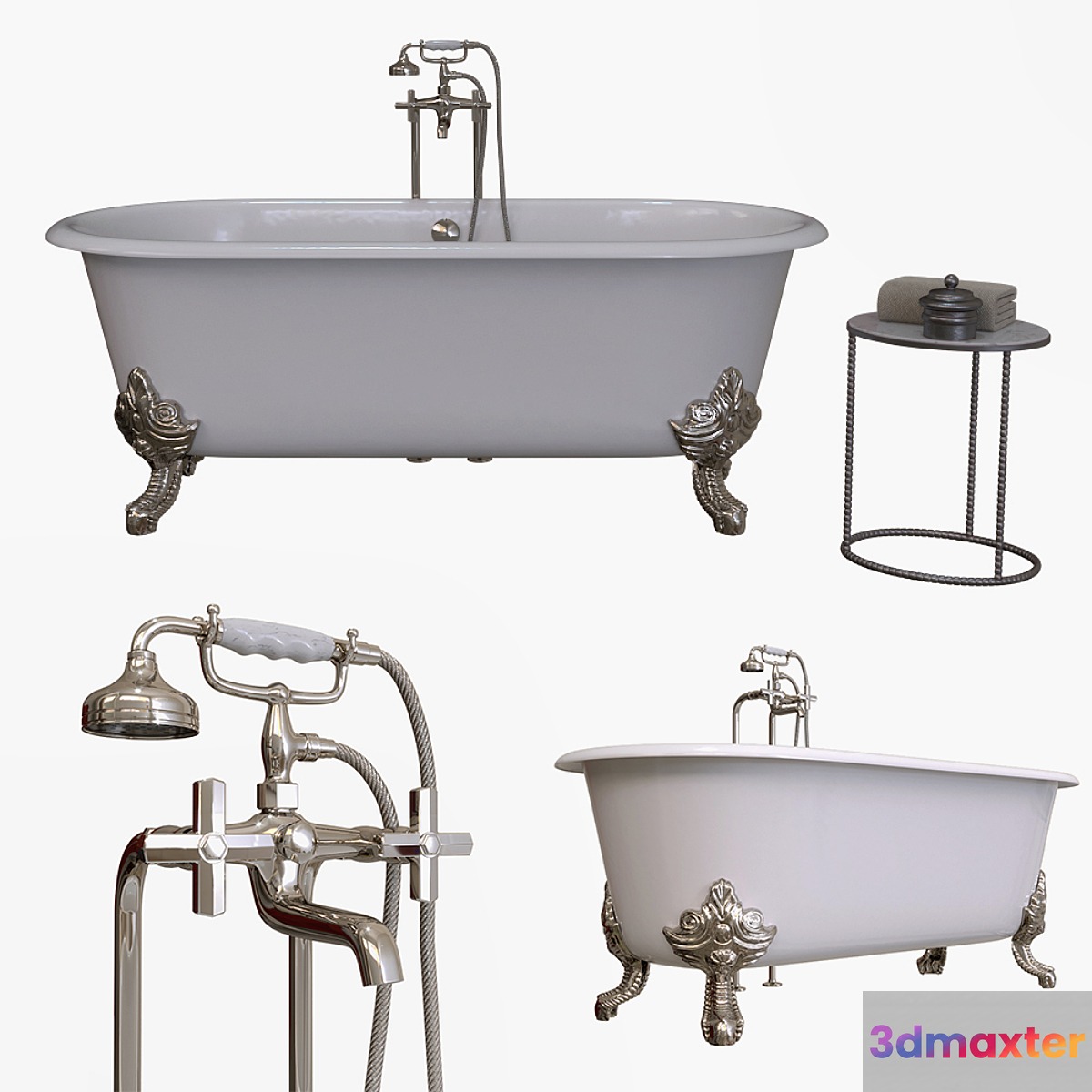 Kallista Bath set 3D Max