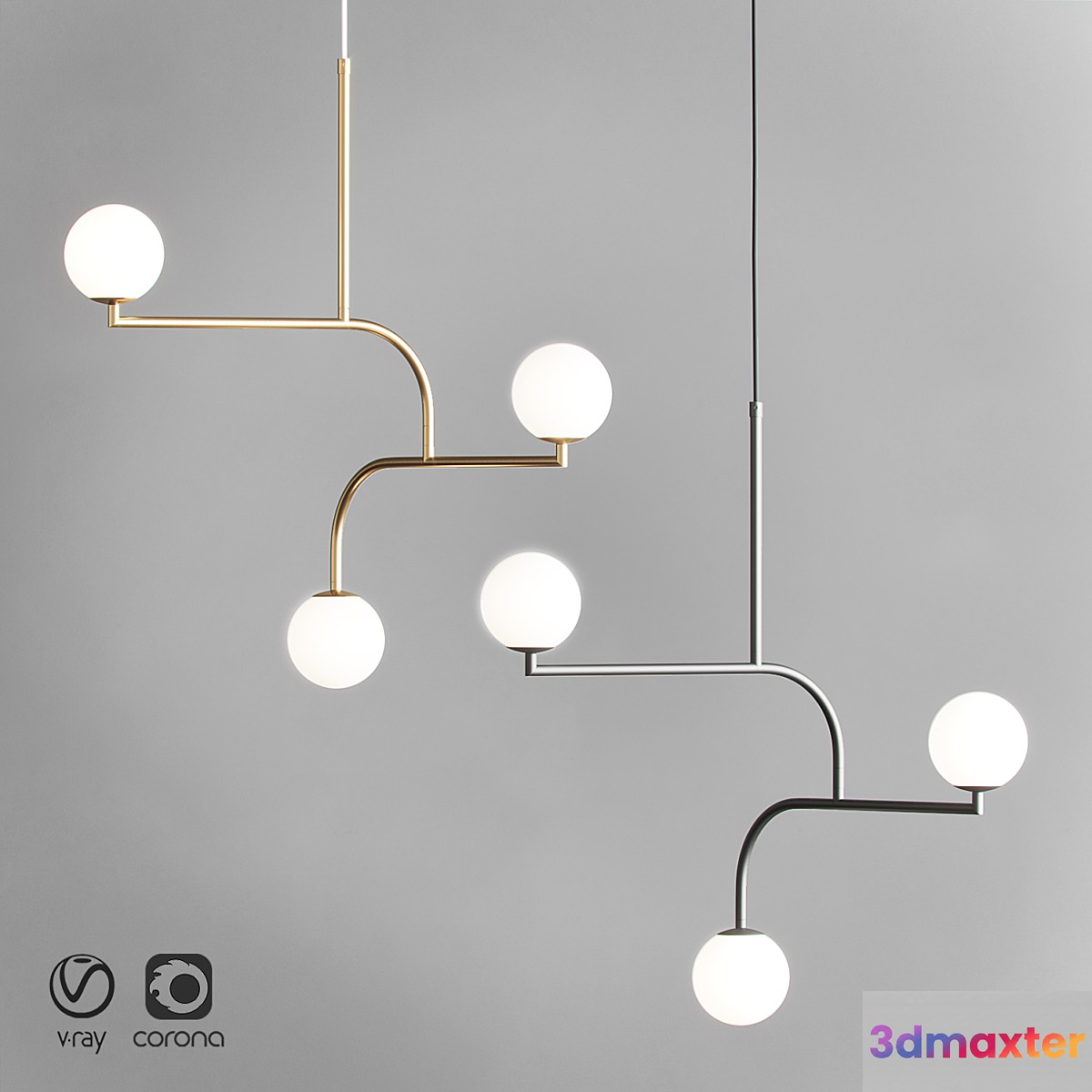 Pholc mobil 70 100 pendant 3D Max
