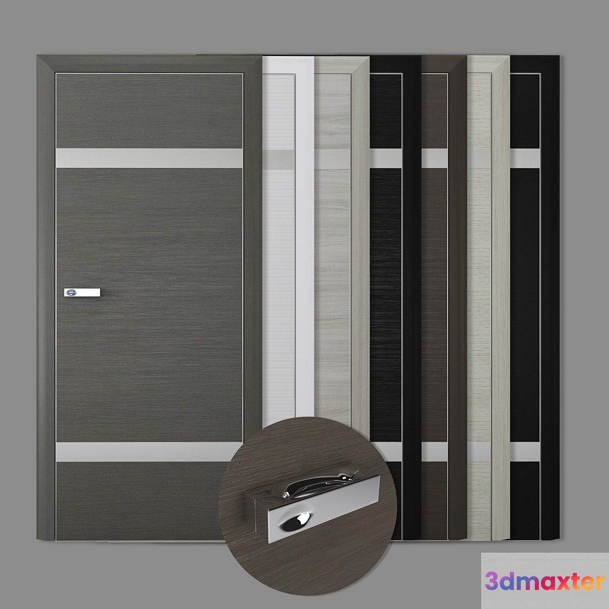 Door 3D ProfilDoors 3D Max