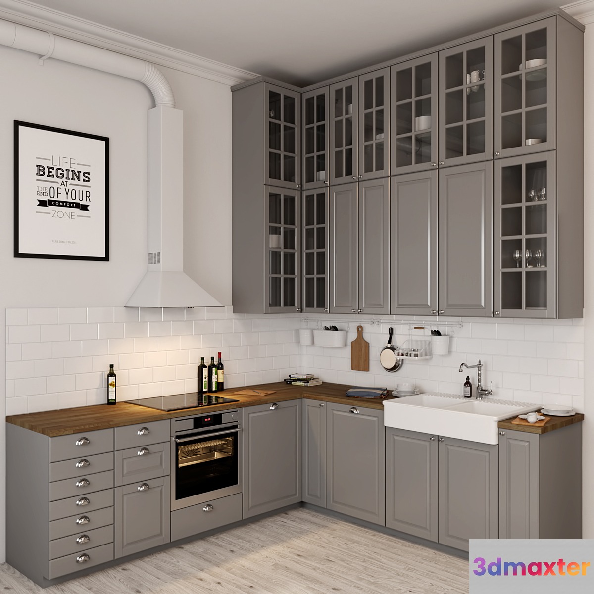 IKEA BODBYN 3D Max
