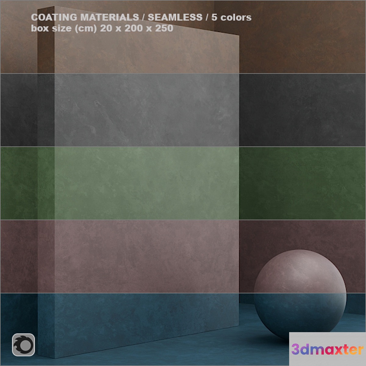 Material (seamless) - coating plaster set 32