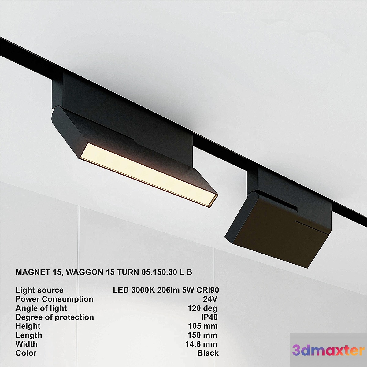 CENTRSVET MAGNET 15 3D Max