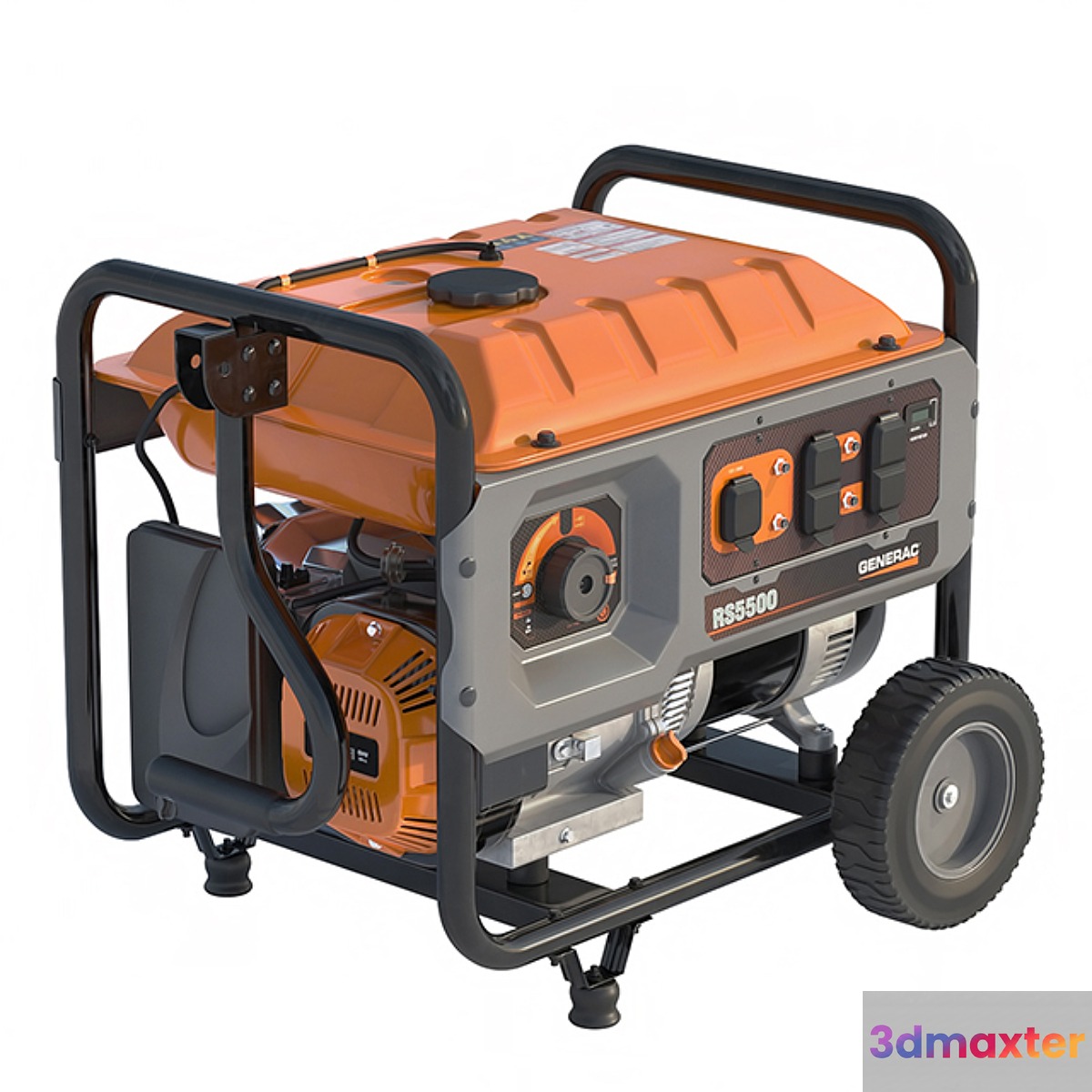 Generator petrol 3D Max