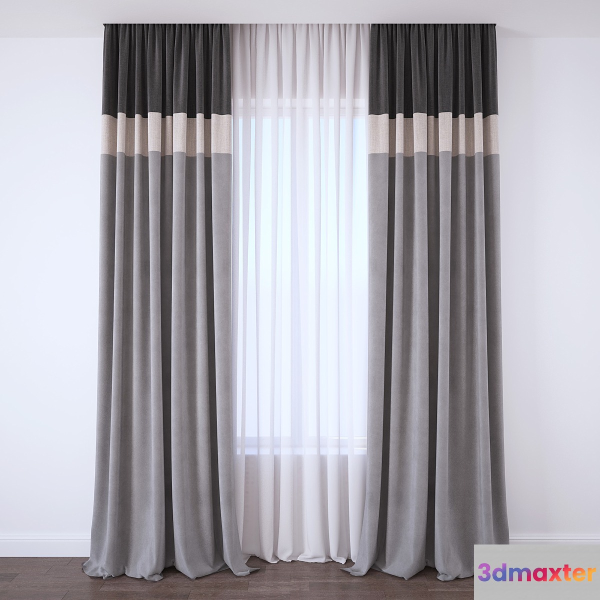 Curtain - No.19 3D Max