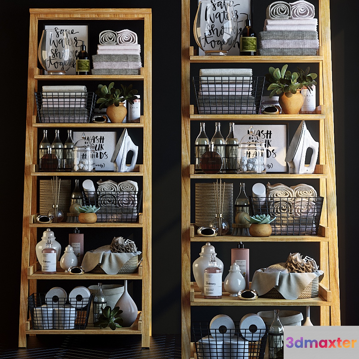 Shelving in the bathroom 7