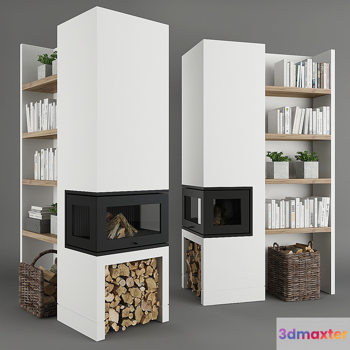 Fireplace 14 3D Max