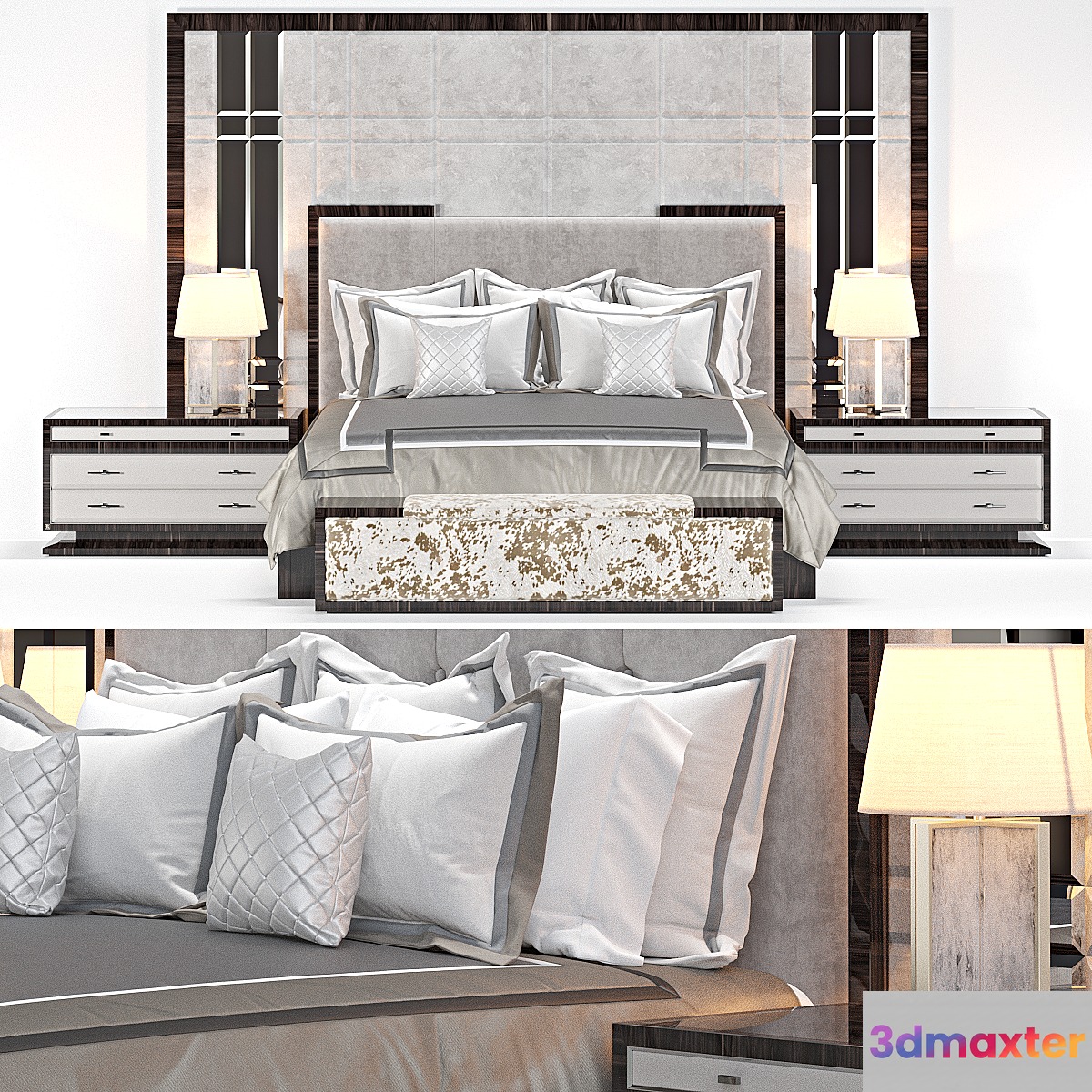 Bed 3D Max