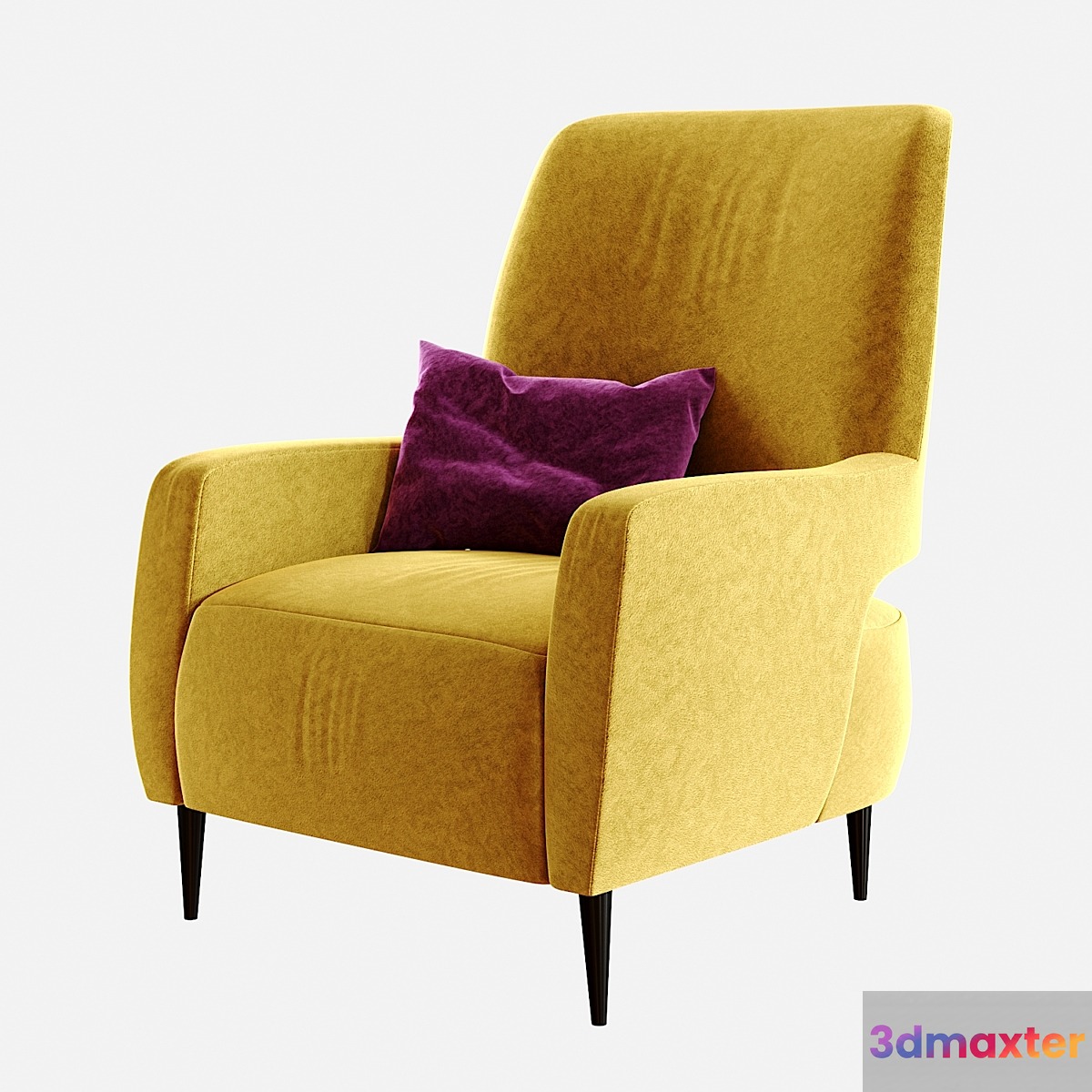 Rubelli casa Barbacan chair 3D Max