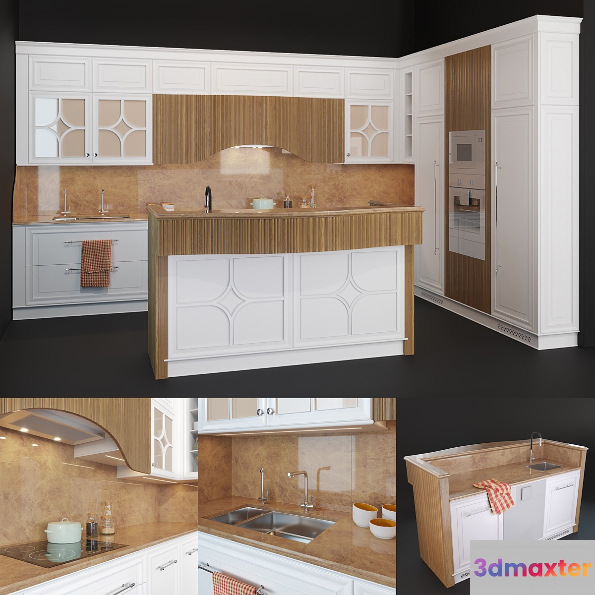 Kitchen Dama Prestige 3D Max