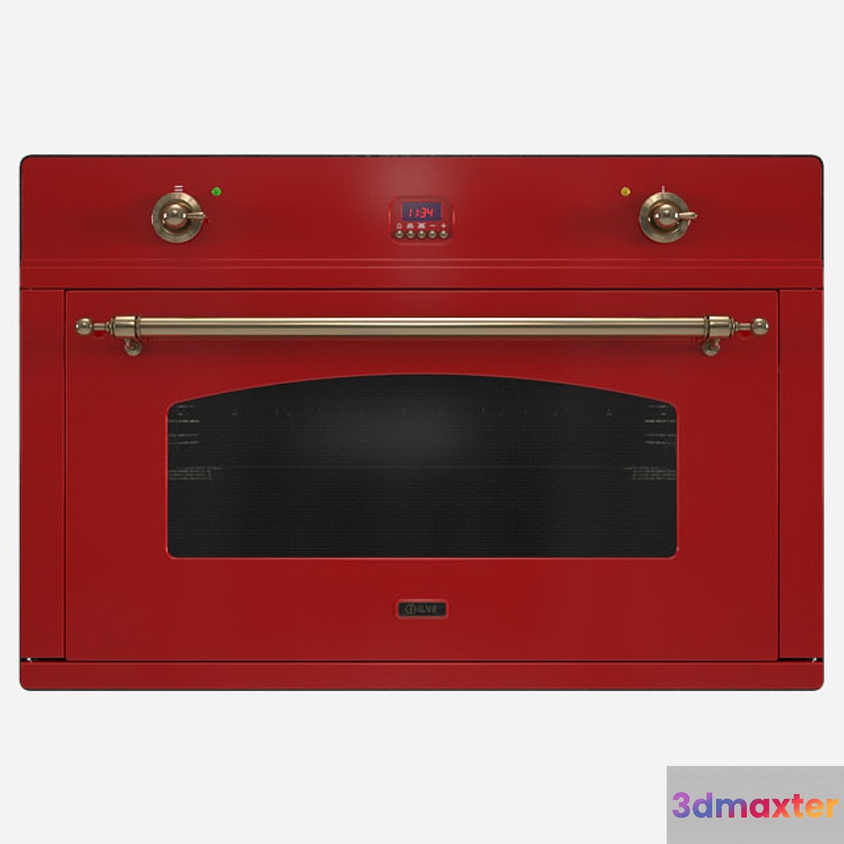 Ilve Nostalgie 900 CMP Kitchen Oven 3D Max