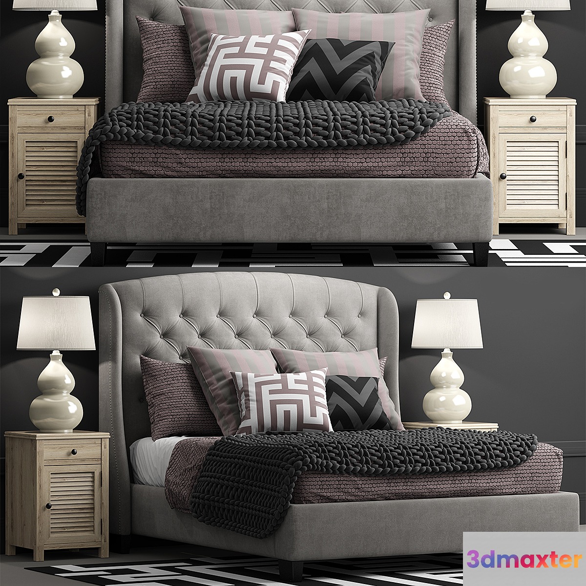 Bed Arched Queen