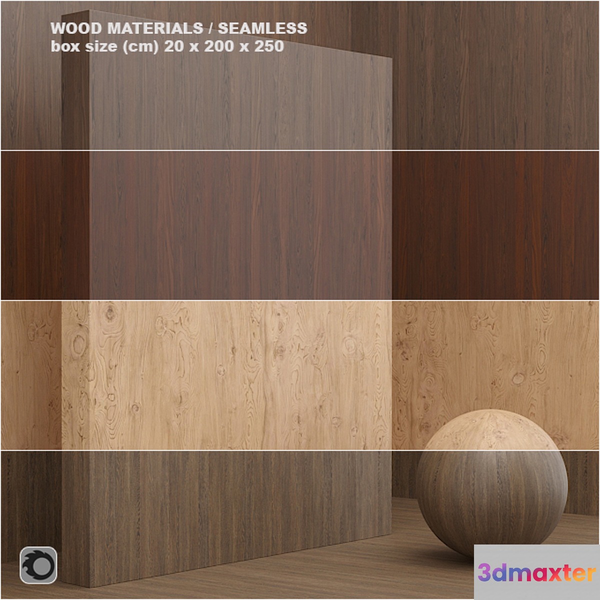 Material wood _ veneer (seamless) - set 6