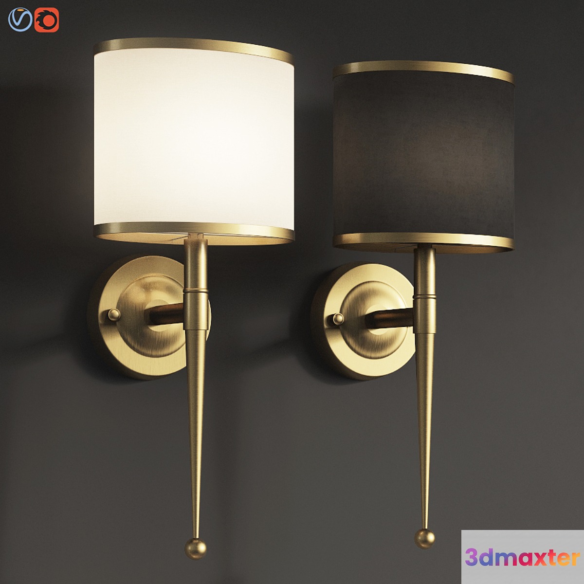 Primo Wall Light Gold