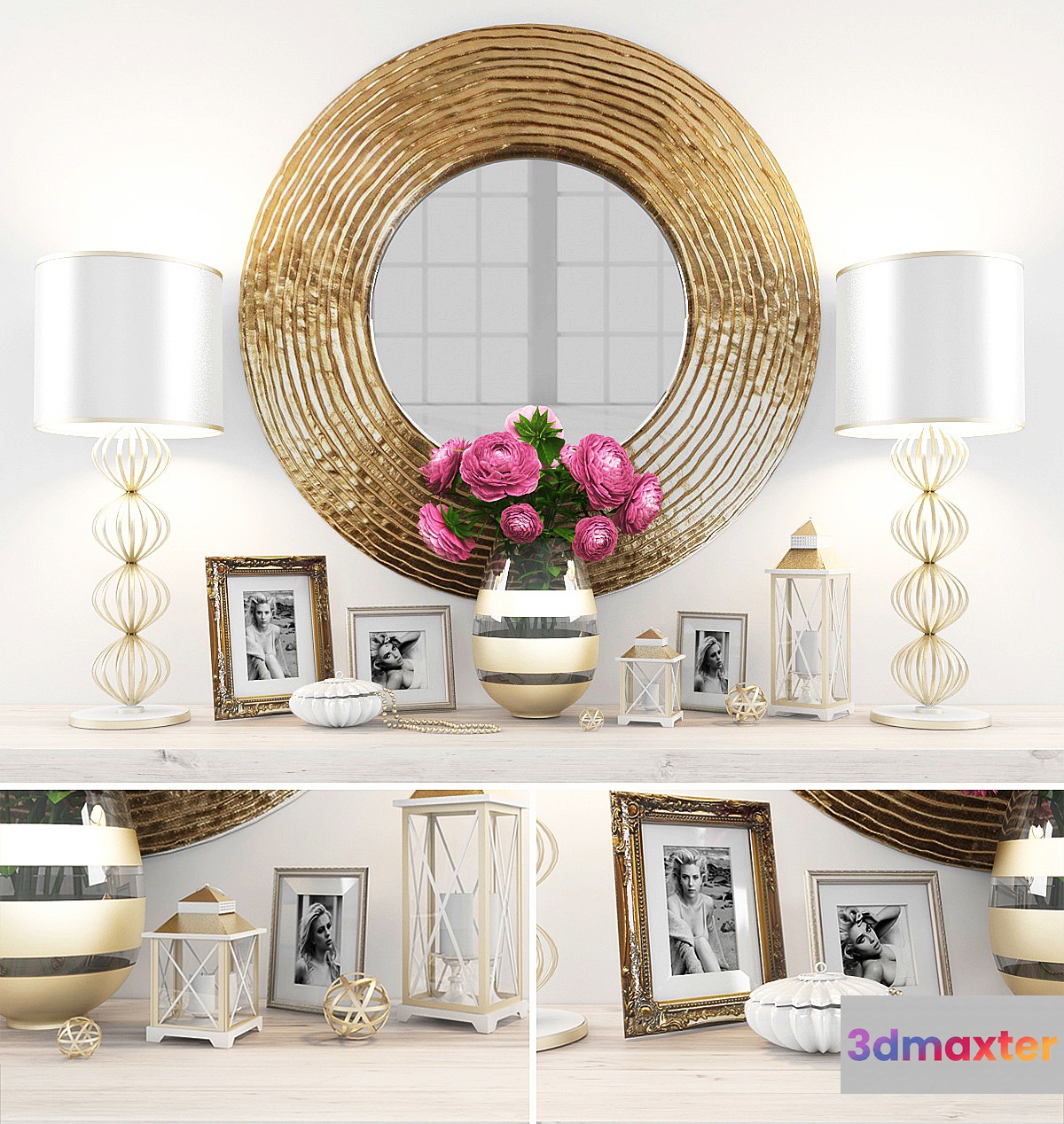 Decorative set 11 3D Max