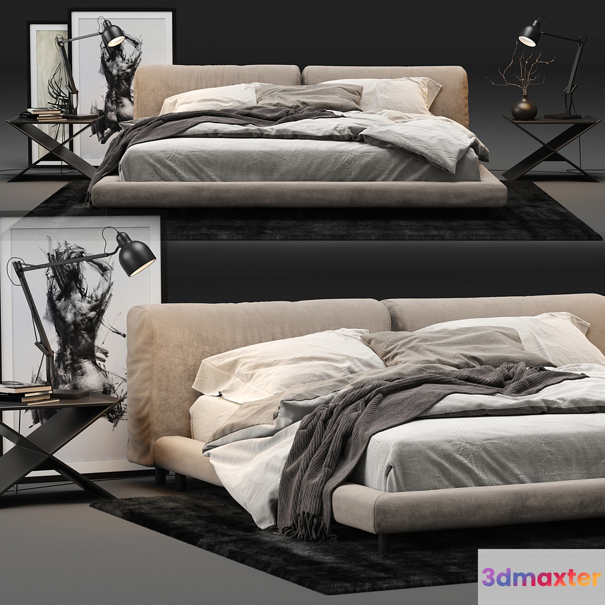 Living Divani Softwall Bed - No.11