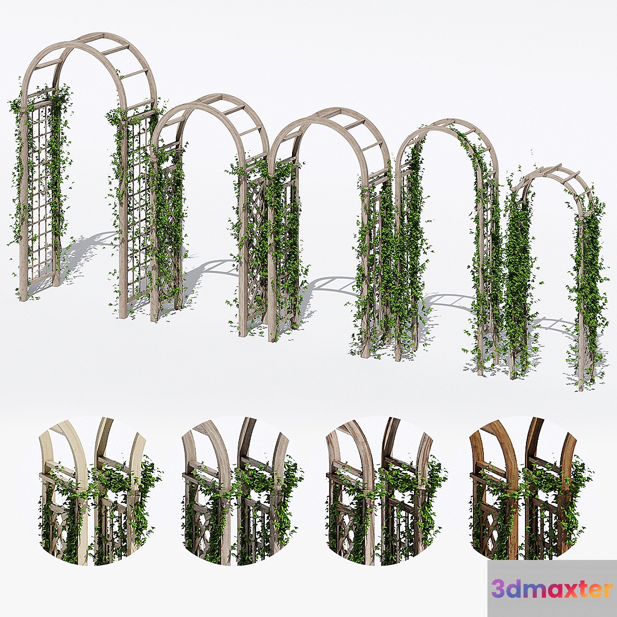 Garden arches three