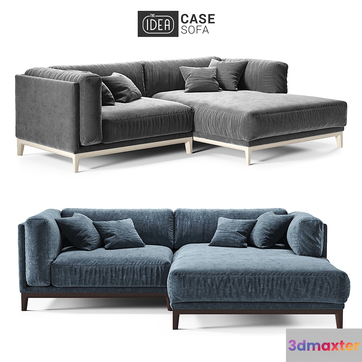 The IDEA Modular Sofa CASE (art 901-908) 3D Max