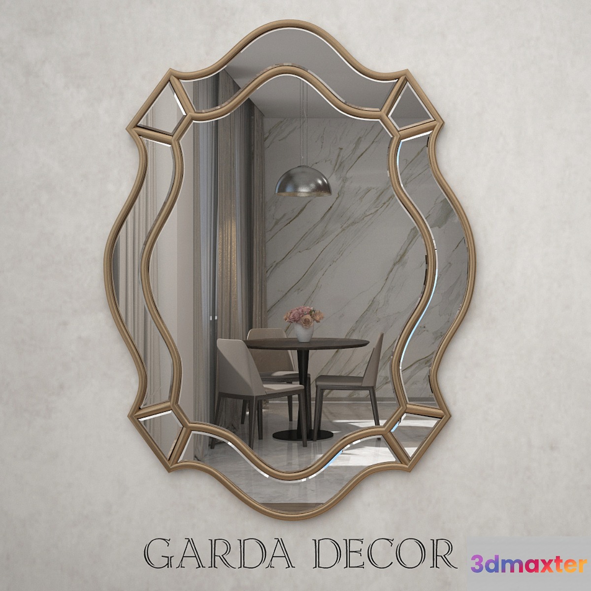 Mirror Garda Decor - No.2 3D Max