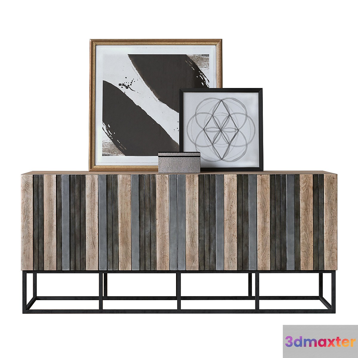 Hooker Melange Brady Credenza
