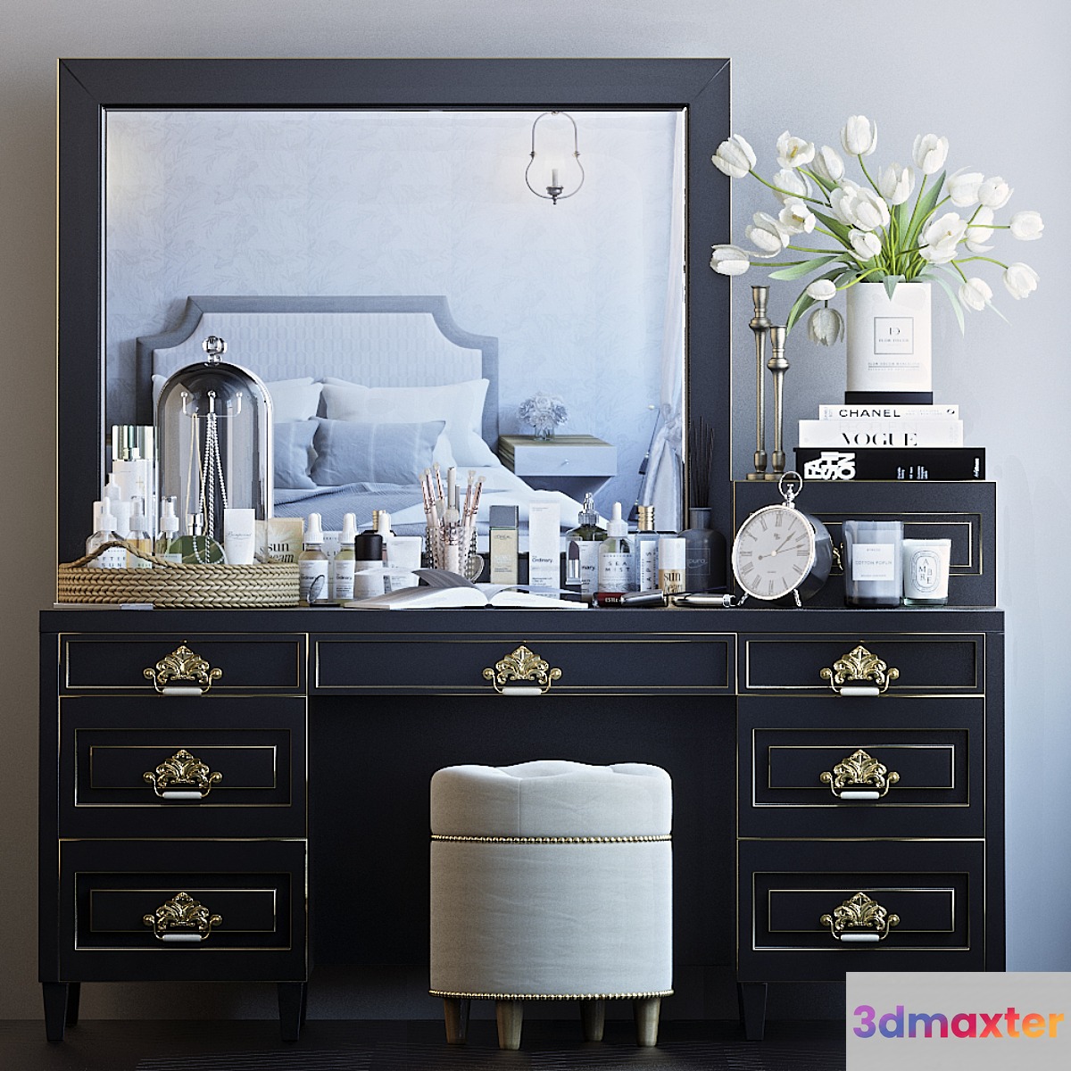 Decorative set for dressing table 7