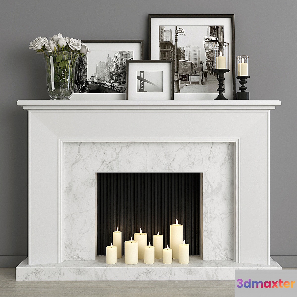Fireplace and decor 17 - No.2