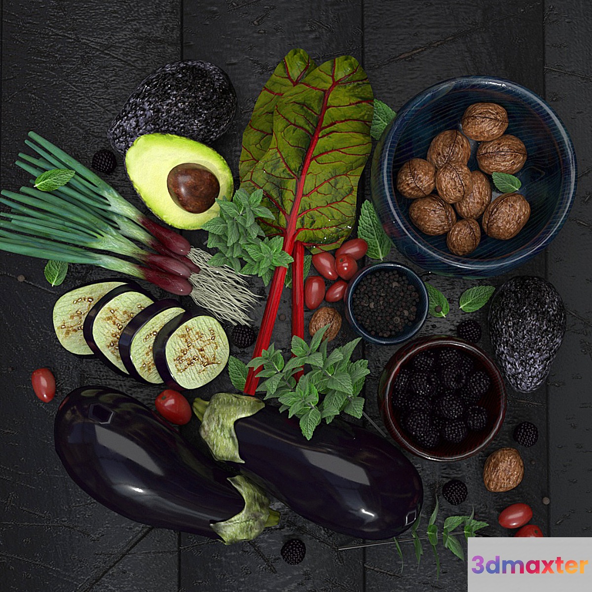 Vegetables - No.2 3D Max