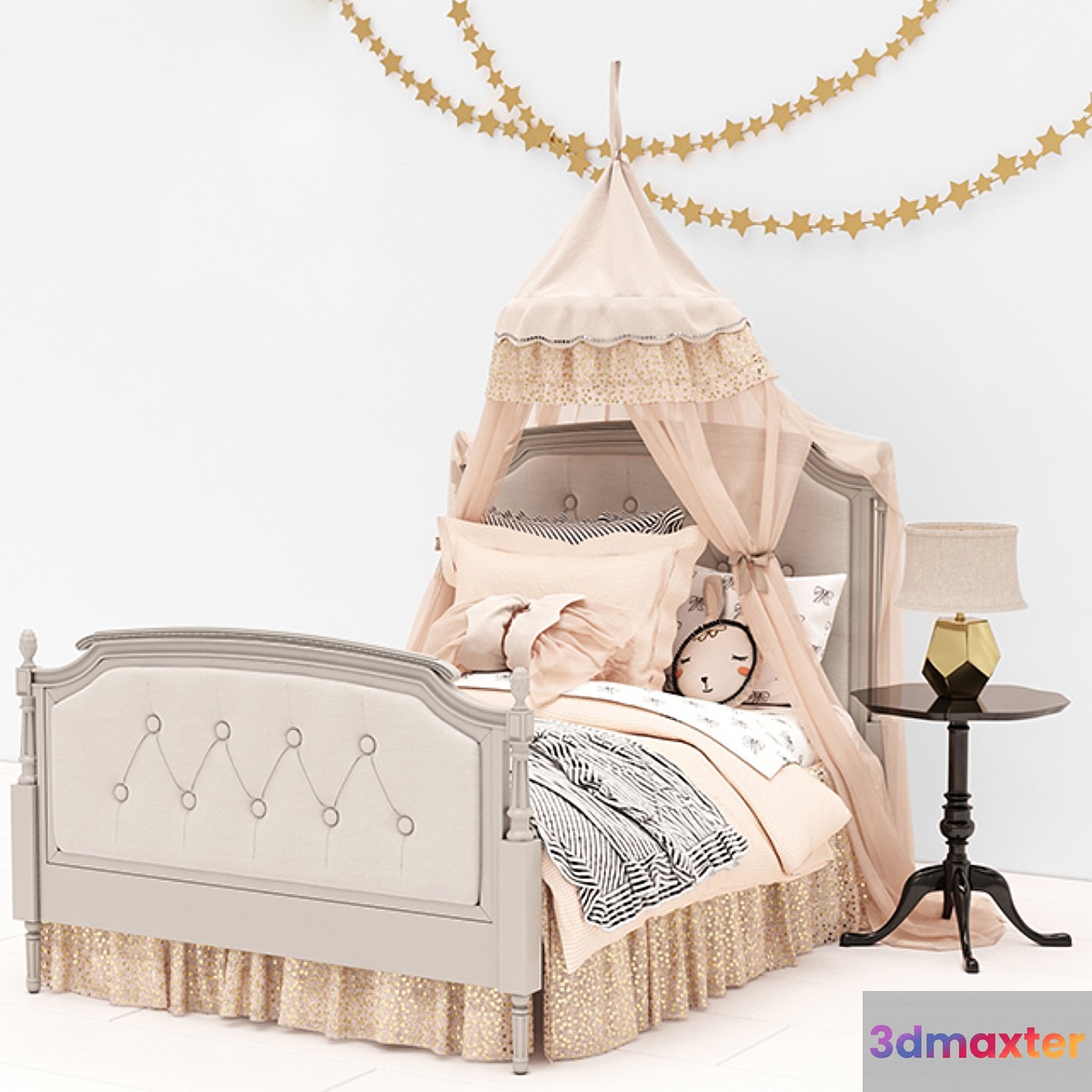 Pottery Barn Kids Blythe Tufted Bed