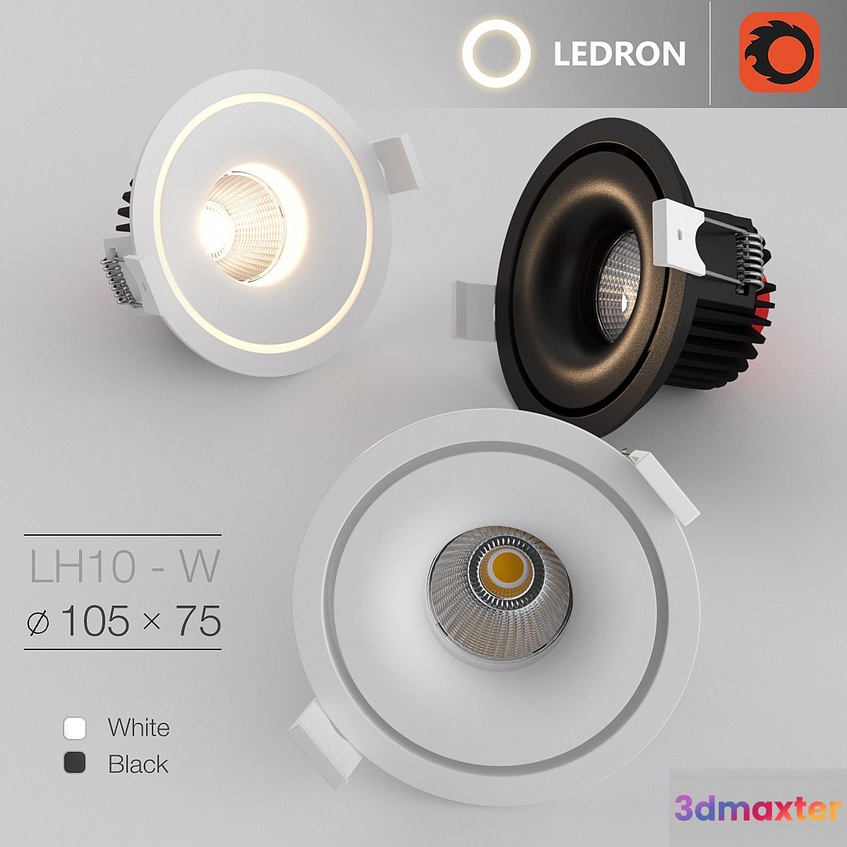 Ledron LH10-W 3D Max