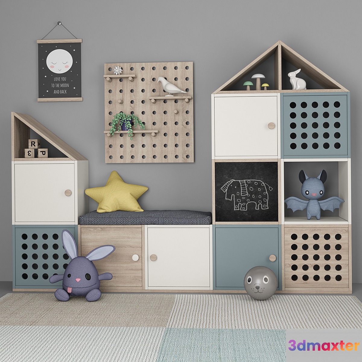 Furniture for children's room with decor 11 - No.2
