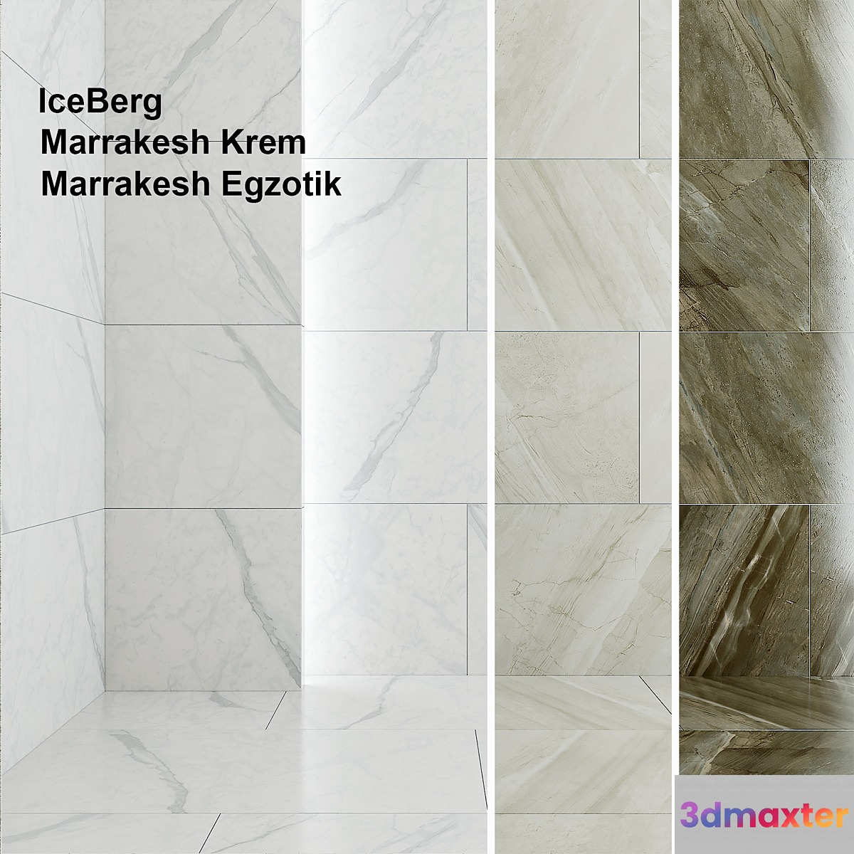 Tile Kale IceBerg Marrakesh Krem Egzotik