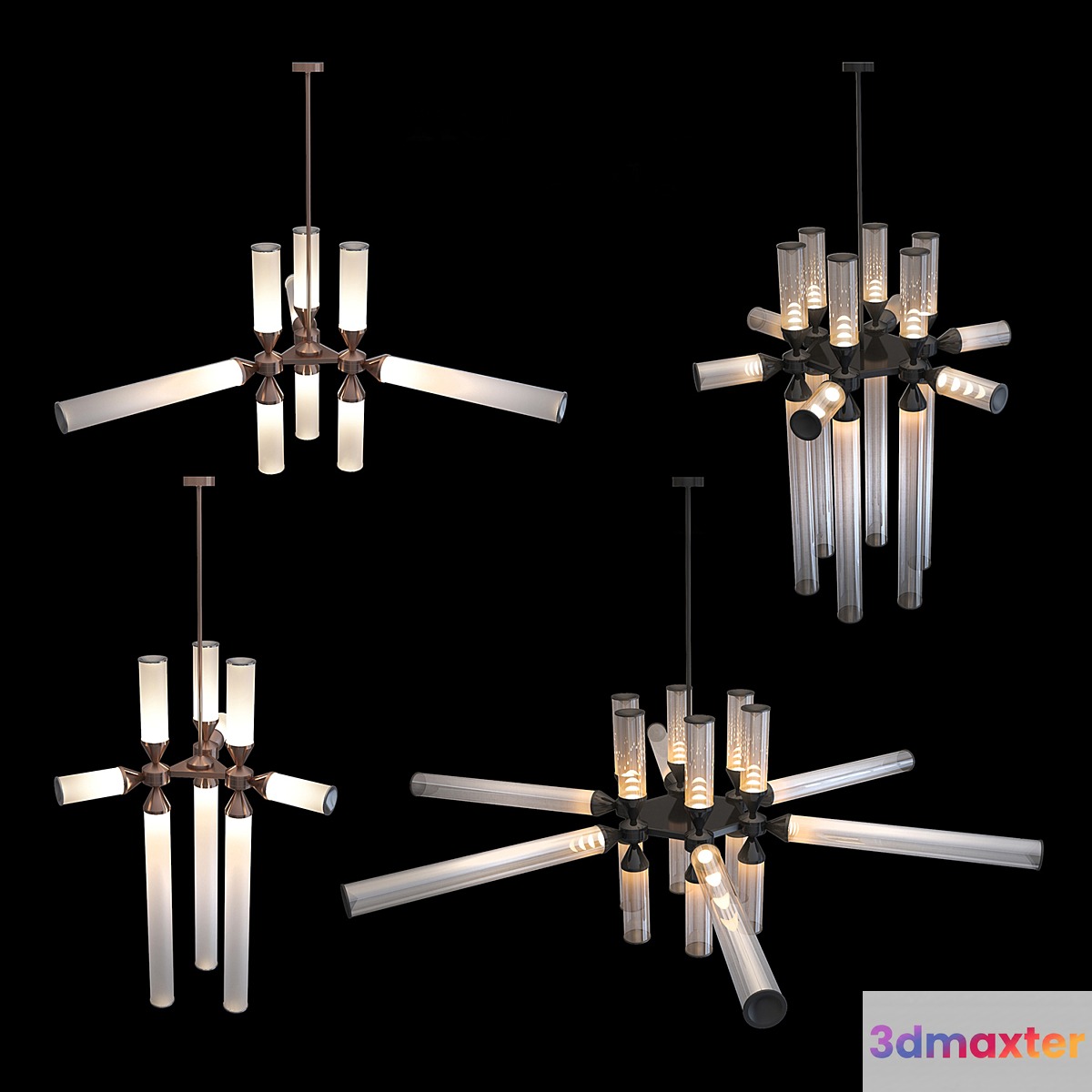 Chandeliers Roll & Hill collections Castle