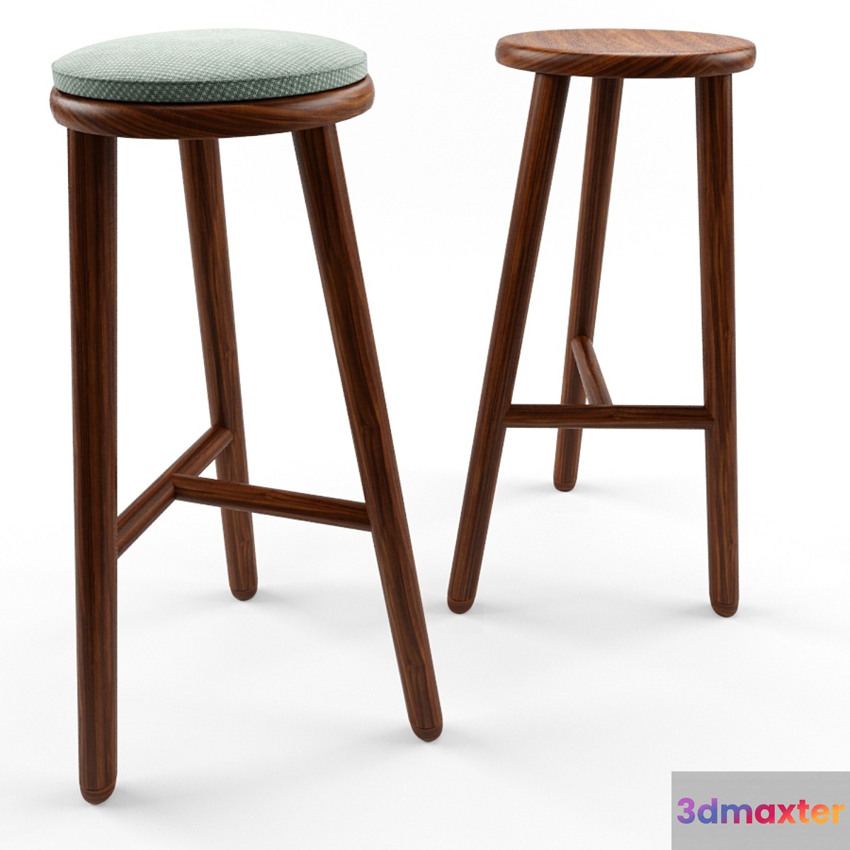 Bold Bar Stool 3D Max