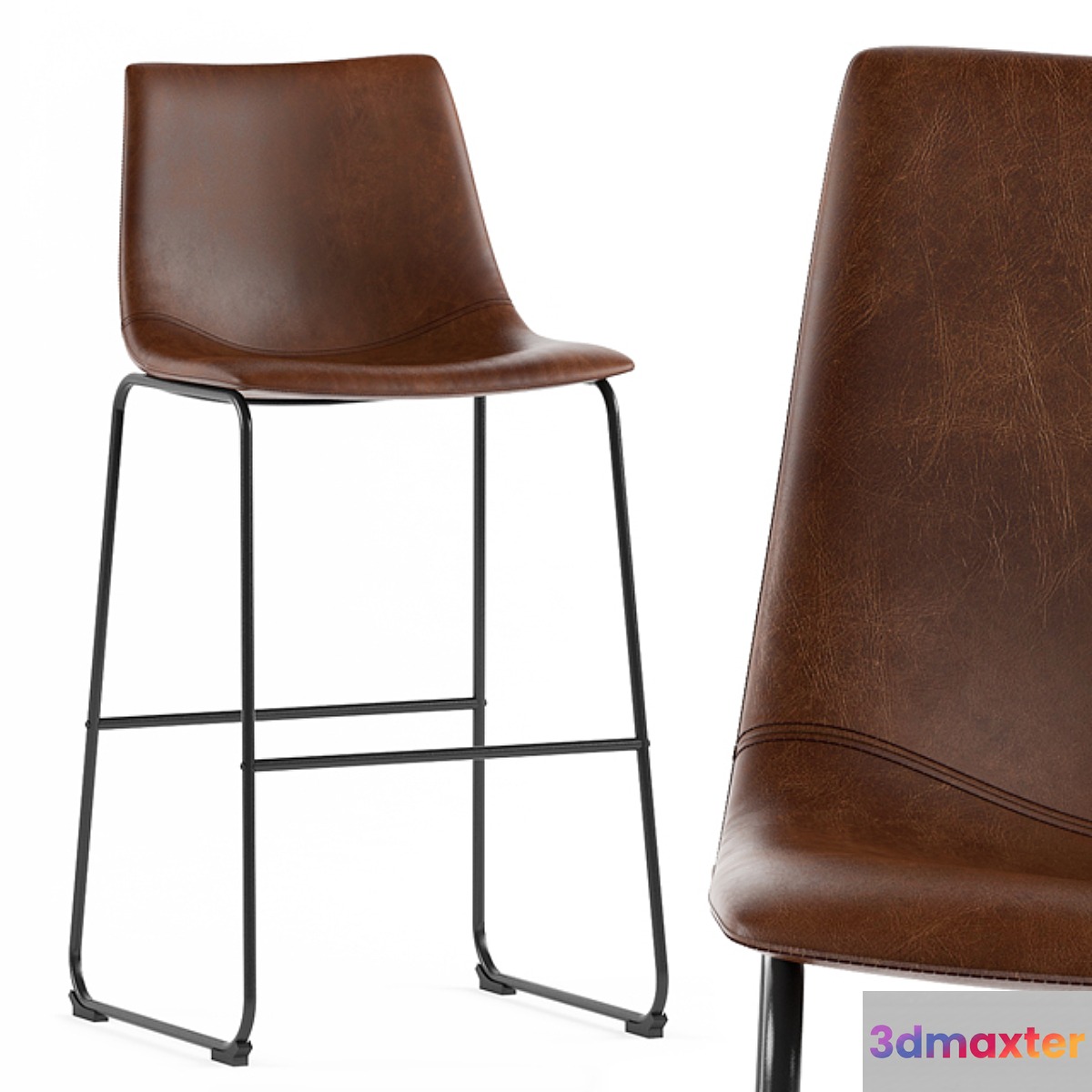 Bar stool Adan Bar Stool (or Pranzo Vermut)